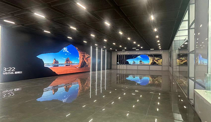 展廳內(nèi)LED屏是展廳生命力的最好展現(xiàn)！