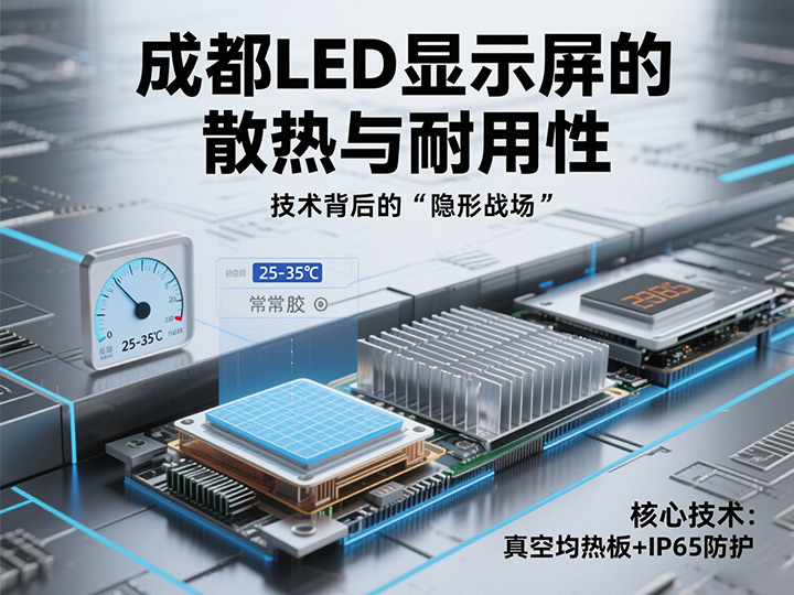 成都LED顯示屏的散熱與耐用性：技術(shù)背后的“隱形戰(zhàn)場”